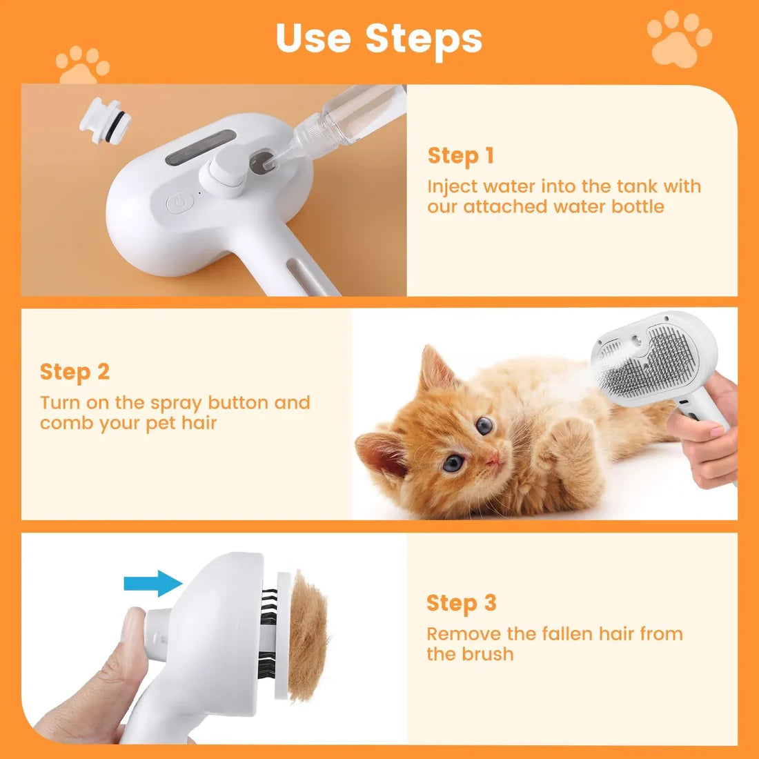 Elvona - Pet Spray Comb™