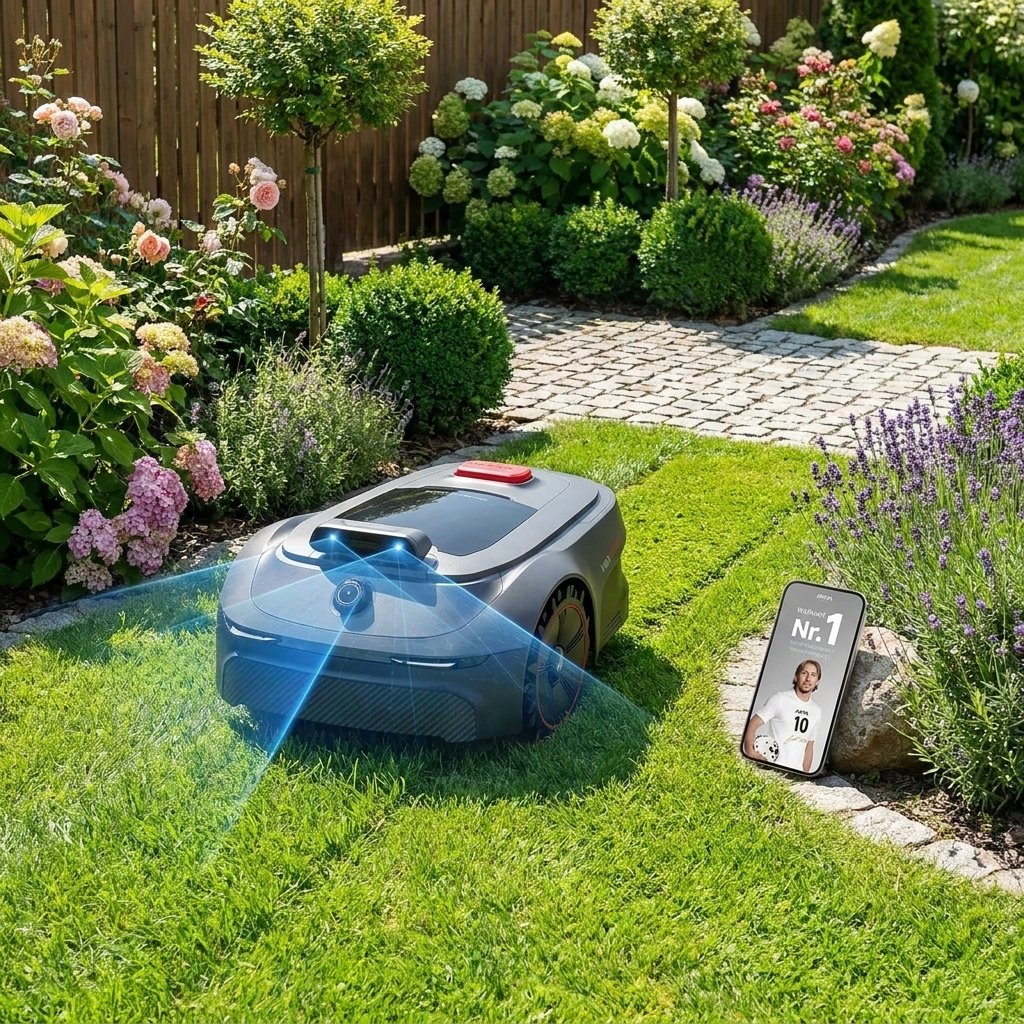MOVA ViAX 500 Mähroboter ohne Begrenzungskabel, 360°-LiDAR & Dual-KI-Vision - Image 2