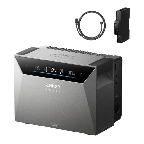 Anker SOLIX 4 Pro Solarbank + Smart Meter Gen2, Balkonkraftwerk-Speicher